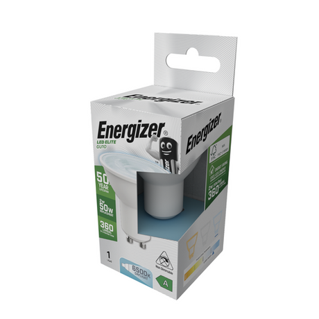Energizer LED GU10 daylight bulb, packaging box