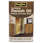 Rustins Danish Oil 5 litre tin product photo
