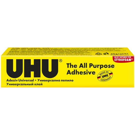 UHU All Purpose Adhesive 35ml tube close-up