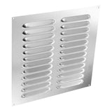 Securit aluminium louvre vent 9 x 9 inch ventilation cover