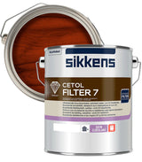 Sikkens Cetol Filter 7 Plus 5L tin, Teak (085) exterior wood stain