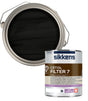 Sikkens Cetol Filter 7 Plus 1L tin, Ebony (020) exterior wood stain