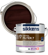 Sikkens Cetol Filter 7 Plus 2.5L tin, Rosewood (048) exterior wood stain