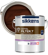 Sikkens Cetol Filter 7 Plus 5L tin, Walnut (010) exterior wood stain