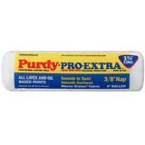 Purdy White Dove roller sleeve shown in its branded packaging