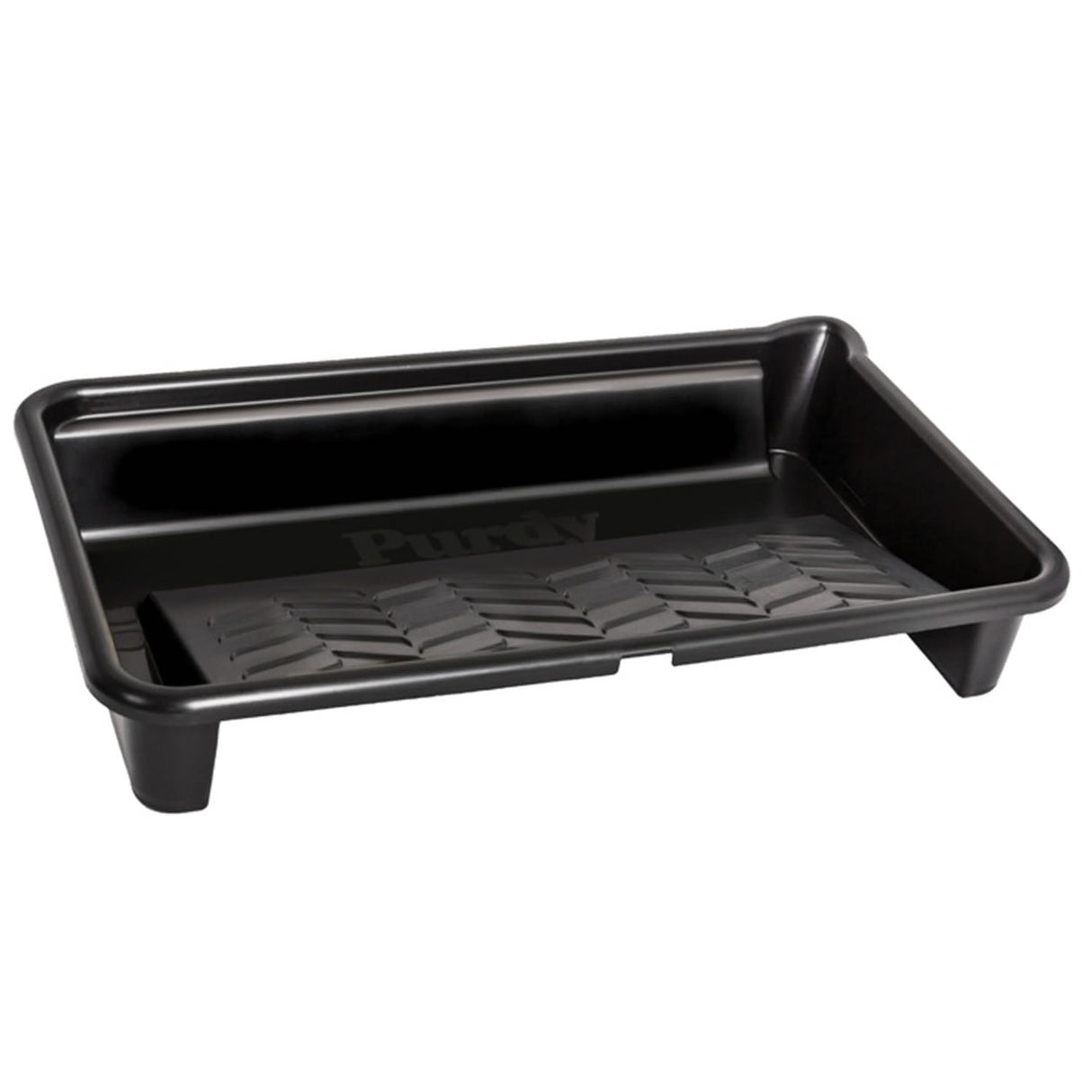 Purdy Dual Roll Off paint tray insert angled view showing the roll off grid pattern