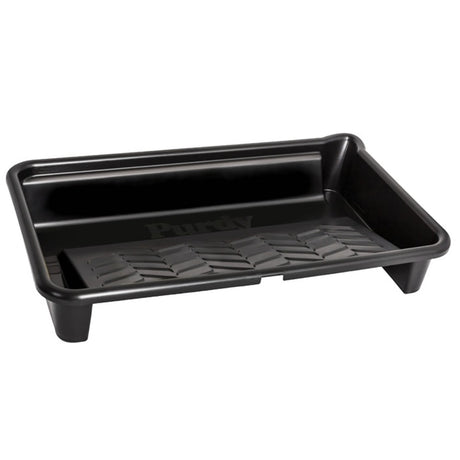 Purdy Dual Roll Off paint tray insert angled view showing the roll off grid pattern