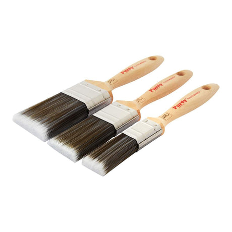 Purdy Monarch Elite small brush set packaging for cutting in and trim