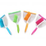 Groundsman Soft Grip Dustpan & Brush - Assorted Colours Available - GM225