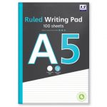 Ig Design A5 Ruled Writing Pad - FSC3-NLWP/1