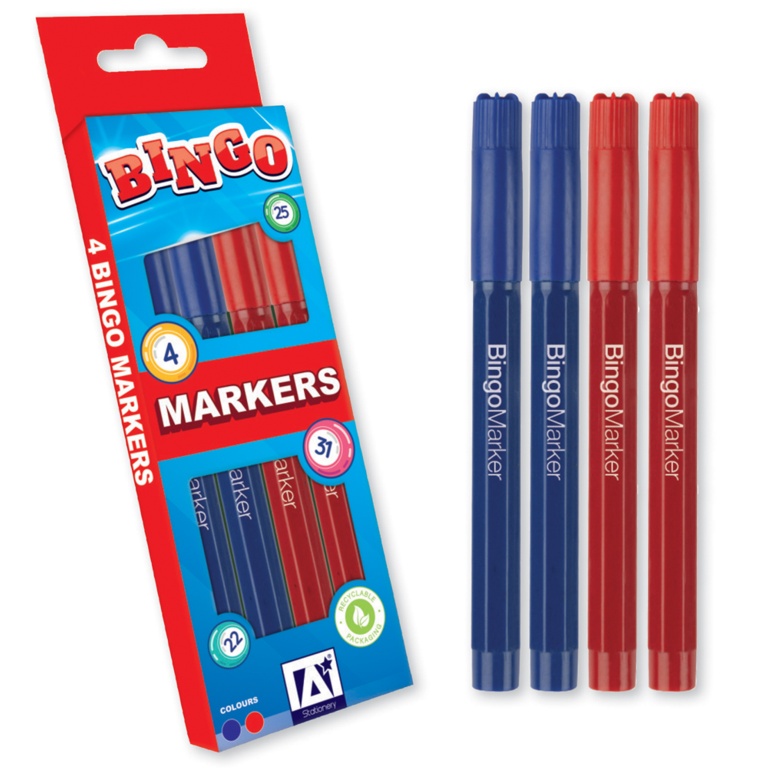 Ig Design 4 Bingo Markers - JMK/4