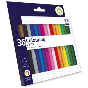 Ig Design 36 Colouring Pens - FTG/5