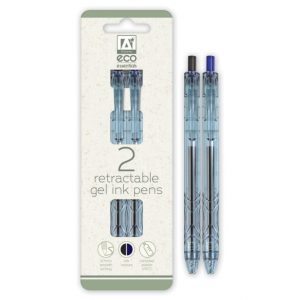 Ig Design Eco Essentials 2 Retractable Gel Ink Pens - NERP