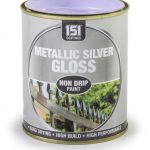 151 Coatings Metallic Silver Paint - 300ml - DY061