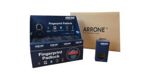 Arrone Fingerprint Padlock Display - X17 - 50015771CDU