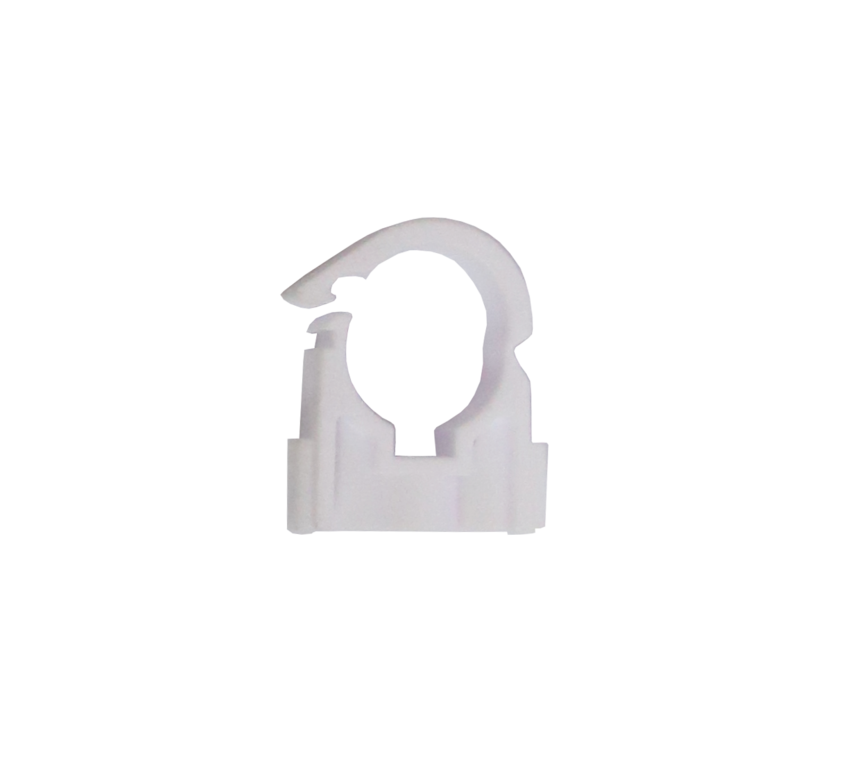 Securplumb 22mm White Clip Over Pipe Clips - Pack 50 - SU9609