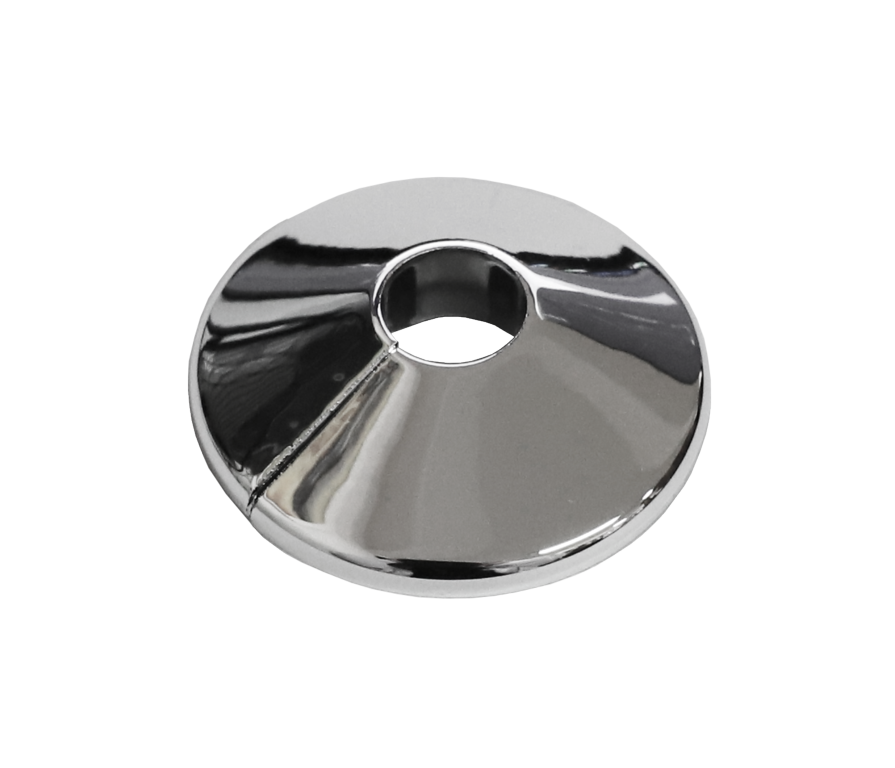 Securplumb 15mm Chrome Pipe Collar - Pack 5 - SU9613