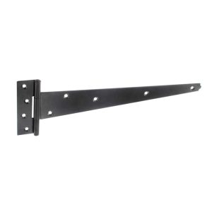 Securit Heavy Black Tee Hinges (Pair) - 450mm (18") - S4568