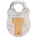 Squire 4-Lever Galvanised Steel - Old English Padlock - 38mm - 220