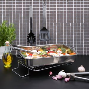 Pendeford Stainless Steel Collection Roasting Tray - 30 x 22cm - SU102