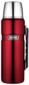 Thermos Stainless Steel King Flask 1.2L - Red - 184803