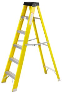 SupaTool Fibreglass Stepladder - 6 Tread - STFGS5B