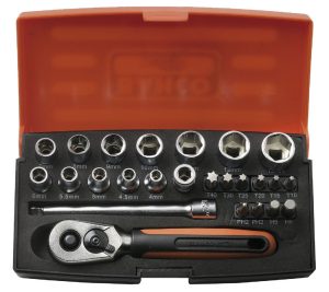 Bahco 1/4" Socket Set - SL25