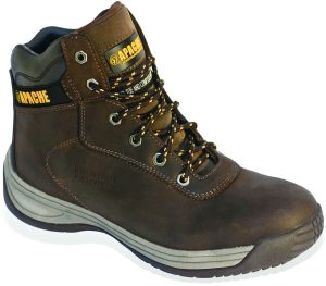 Apache Brown Safety Boot - Size 9 - AP315CM