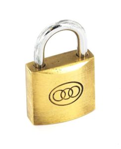 Securit Tricircle Brass Padlock - 20mm - B1172