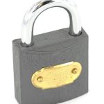 Securit Tricircle Iron Padlock Brass Cylinder - 32mm - B1120