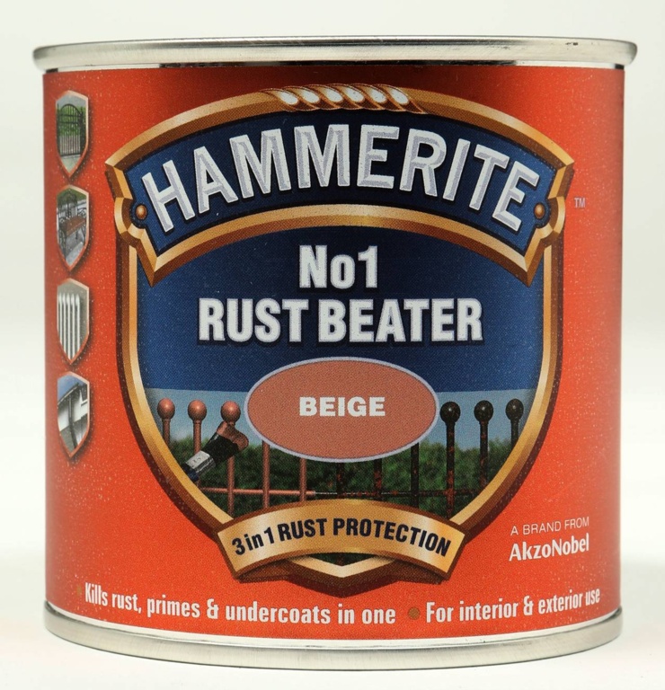 Hammerite No.1 Rustbeater 250ml - Beige - 5092815