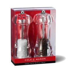 Cole & Mason Capstan Salt & Pepper Set - 175mm - H175080