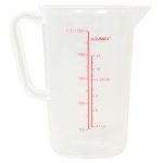 Sunnex Polypropylene Clear Measuring Jug - 0.5L - 86021