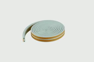 Woodside EPDM P Rubber Strip - 5m White - WDE15