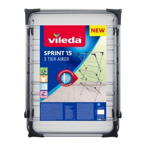 Vileda 15m Sprint Indoor Airer - 3 Tier - FH159127