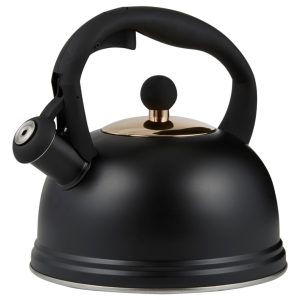 Typhoon Otto Whistling Kettle - Black - 1401.173