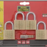 Burg-Wächter Brass Padlock Keyed Alike - 4 x 40mm - 29951