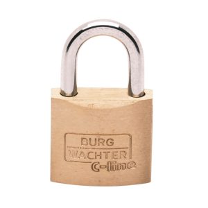 Burg-Wächter Light Security Brass Padlock - 30mm - 222 30 SB