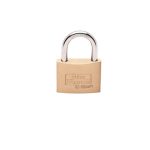 Burg-Wächter Mid Security Brass Padlock - 50mm - 222 50 SB