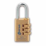 Burg-Wächter Light Security 3-Dial Combination Padlock - 20mm - 80 20 M SB