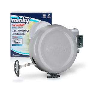 Minky Suregrip Retractable Clothes Line - 15m - VT20590104