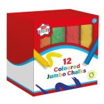 Anker Coloured Jumbo Chalks - Pack 12 - BKC/5