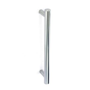 Securit Bar Handles Chrome Plated Pack 2 - 128mm - S3651