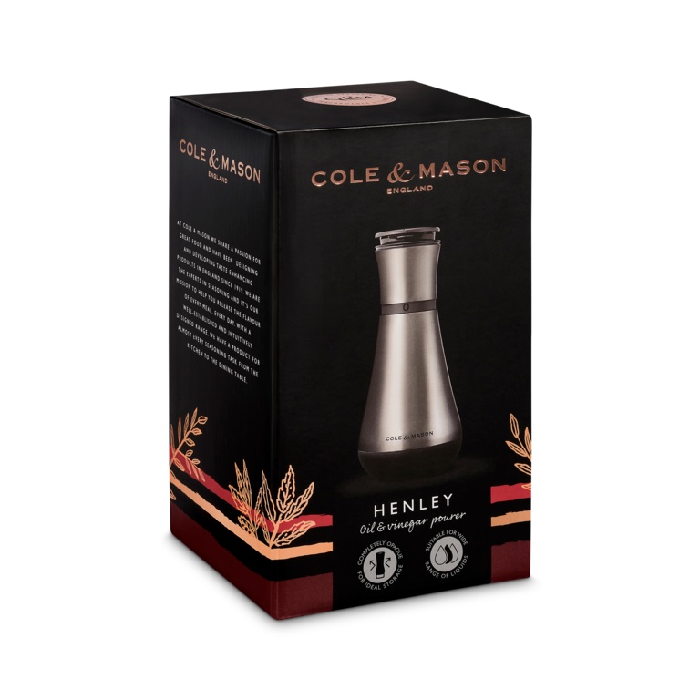 Cole & Mason Henley Stainless Steel Oil & Vinegar Pourer - H221917