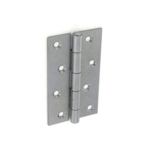 Securit Steel Butt Hinges Self Colour - 100mm (Pair) - S4316