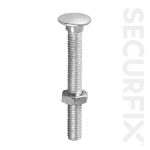 Securfix Hexagon Head Set Screws 100 Pack - M6 x 70mm - T11867C