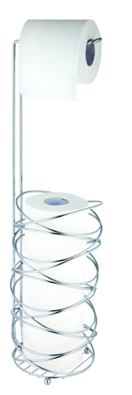Blue Canyon Birds Nest Toilet Roll Holder - Chrome - BA7175