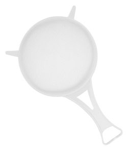 Chef Aid White Plastic Strainer Nylon Mesh - 12cm - 10K 32261