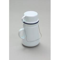 Falcon Tea Can Including Cup - Traditional White - 11cm x 19D - NP 55011