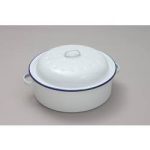 Falcon Falcon Roaster Round - Traditional White - 20cm x 8.5D - N60520